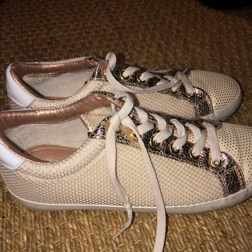 Vintage Havana gold sneakers